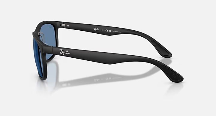 Ray-Ban 0RB4468601S1C59 Sand Black/ Blue