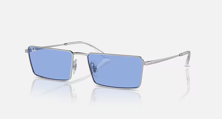 Ray-Ban Emy 0RB3741 003/80 56 Silver/ Blue