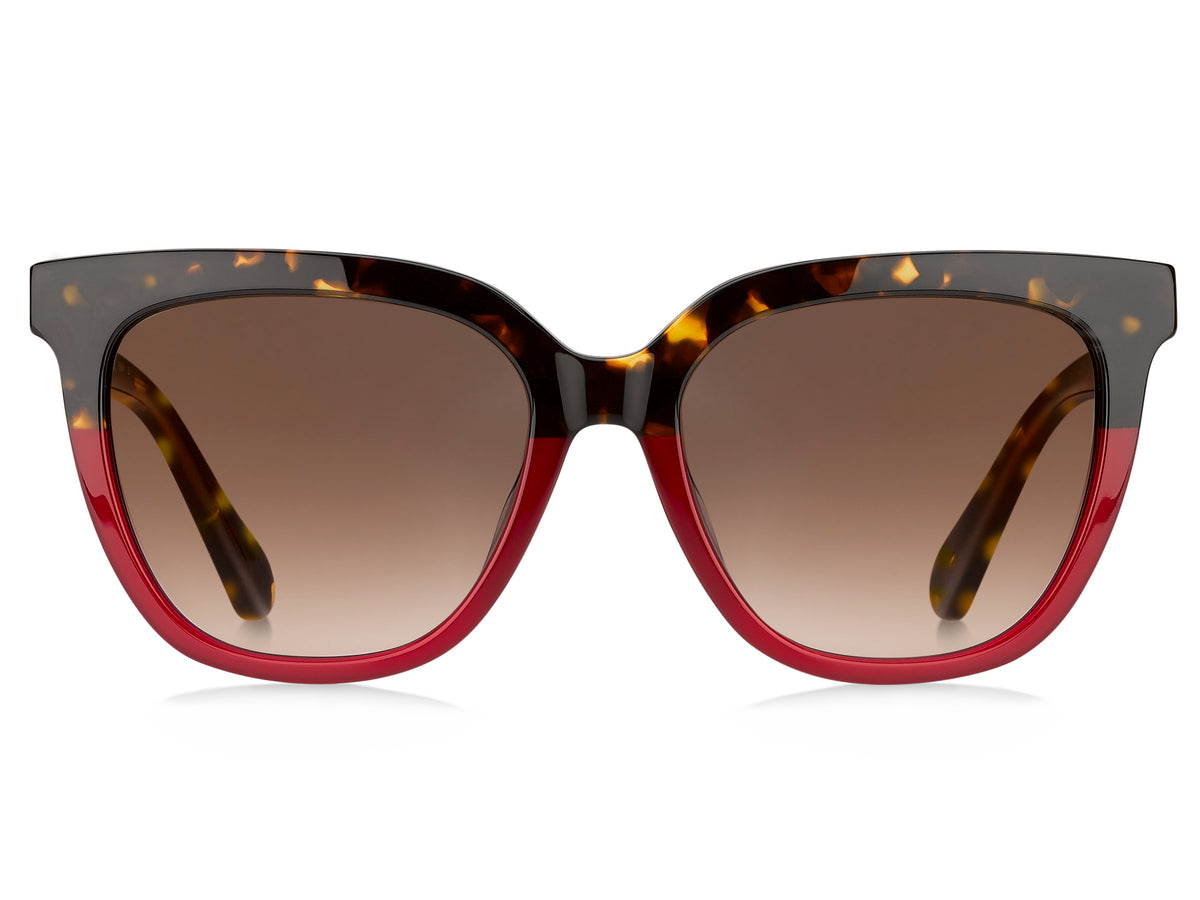 Kate Spade Kahli/S 200685 Havana Burgundy/ Brown Shaded