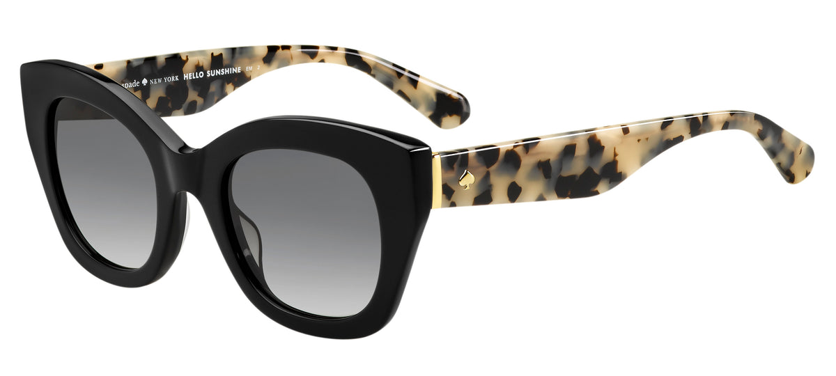 Kate Spade Jalena/S 200680 Black Havana/ Dark Grey Shaded