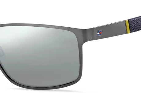 Tommy Hilfiger TH 1542/S Matte Dark Ruthenium/ Silver Mirror