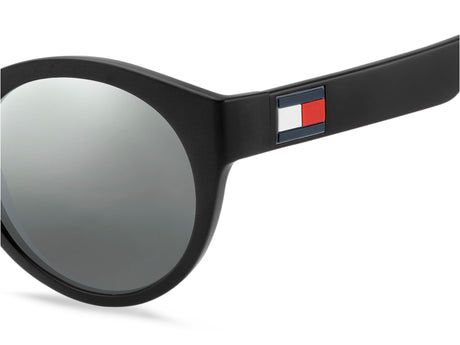 Tommy Hilfiger TH 1555/S Black Blue/ Silver Mirror
