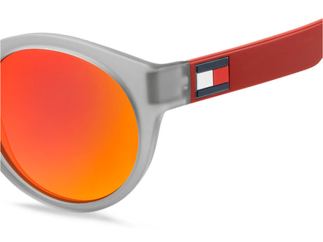 Tommy Hilfiger TH 1555/S Matte Grey/ Red Multilayer