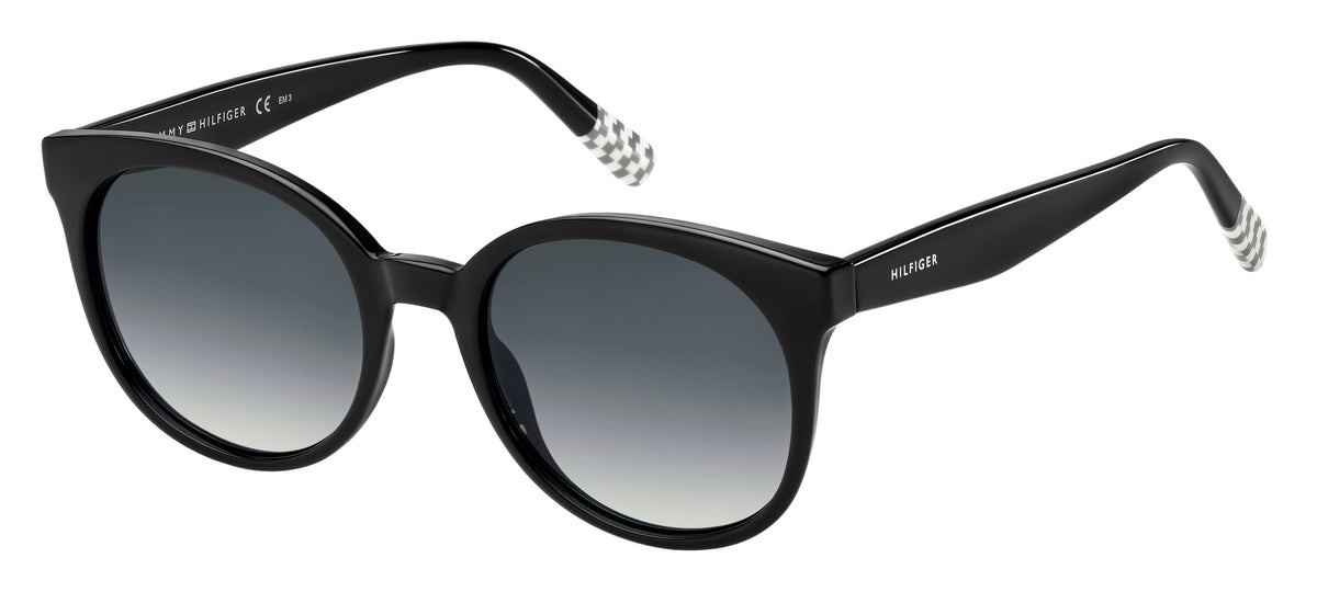 Tommy Hilfiger TH 1482/S Black Grey/ Dark Grey Shaded