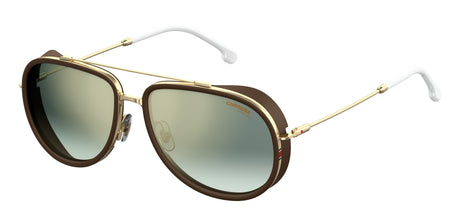 Carrera  166/S-59-24S GOLD WHTE EZ GREEN SF FLSGUN