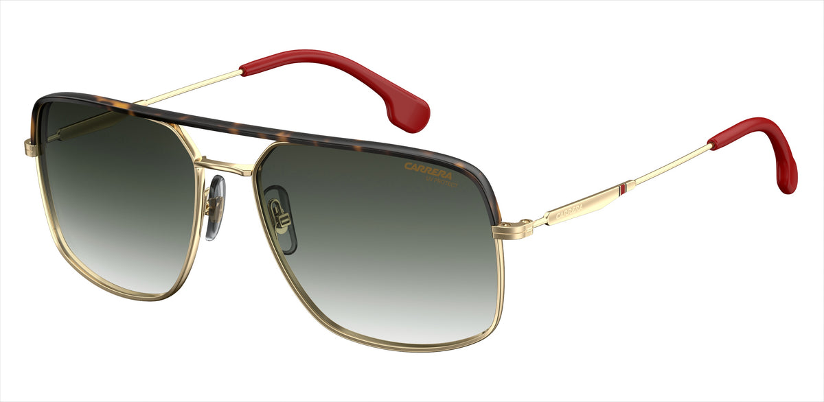 Carrera 152/S-60-RHL GOLD BLCK 9K GREEN SHADED