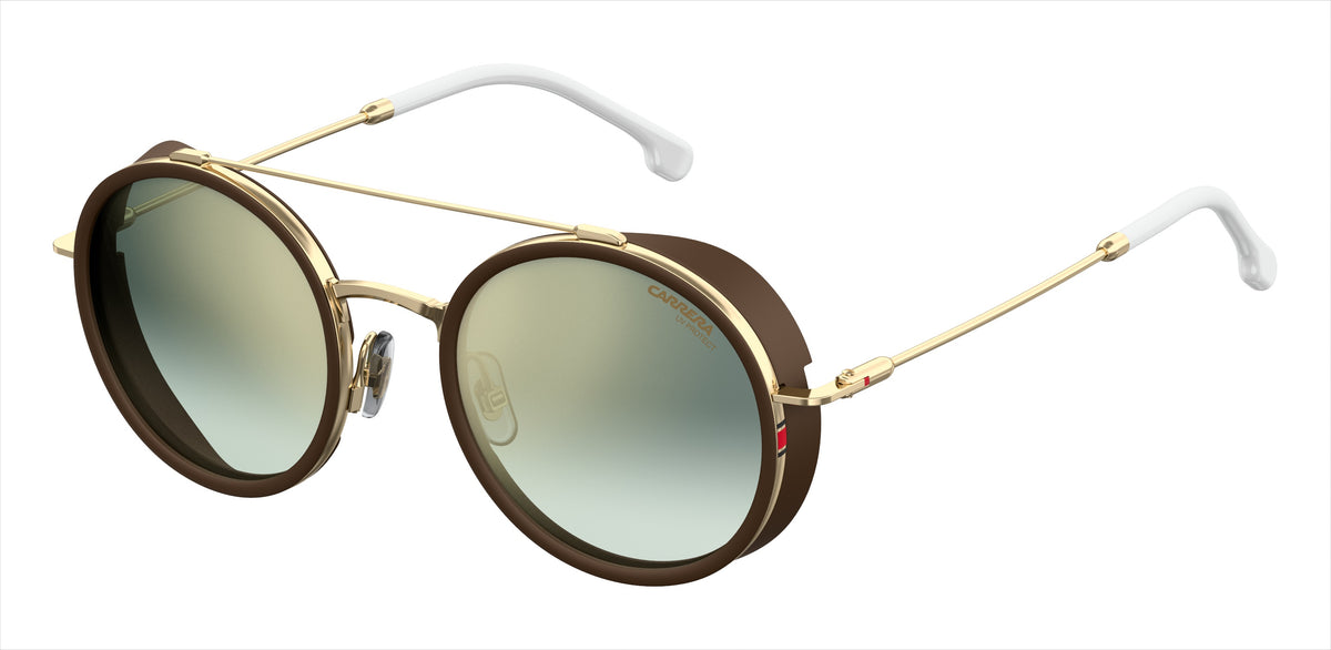 CARRERA 167/S-50-24S GOLD WHTE EZ GREEN SF FLSGUN