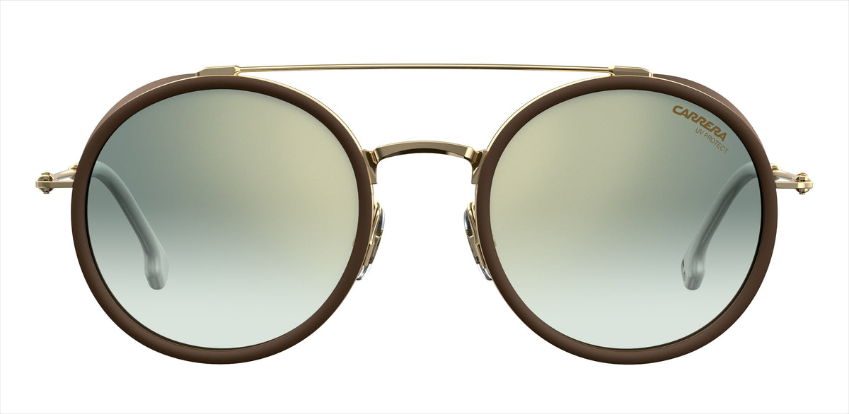 CARRERA 167/S-50-24S GOLD WHTE EZ GREEN SF FLSGUN