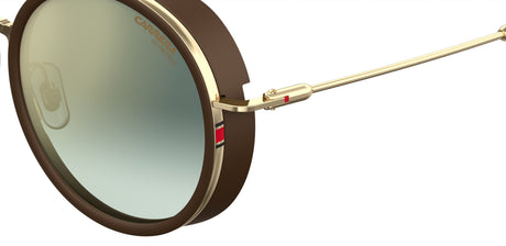 CARRERA 167/S-50-24S GOLD WHTE EZ GREEN SF FLSGUN