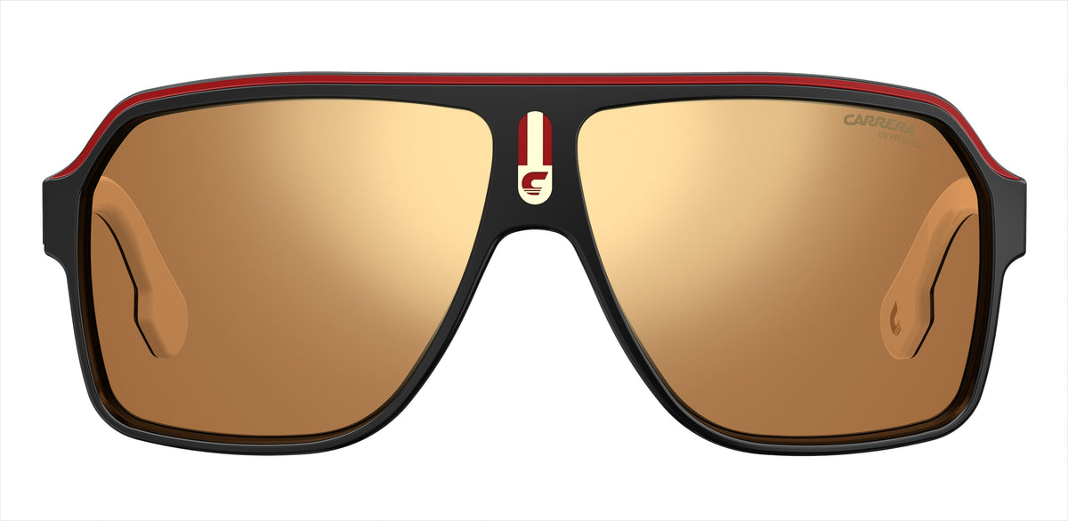 Carrera  1001/S-62-OIT BLK REDGD K1 GOLD SP