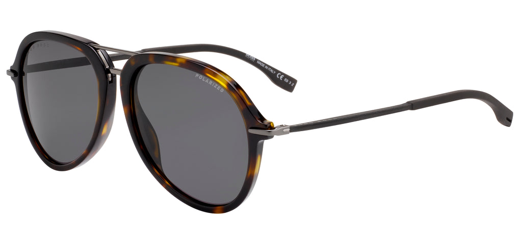 BOSS 1019/S Matte Black/ Grey 54 / Plastic / Metal