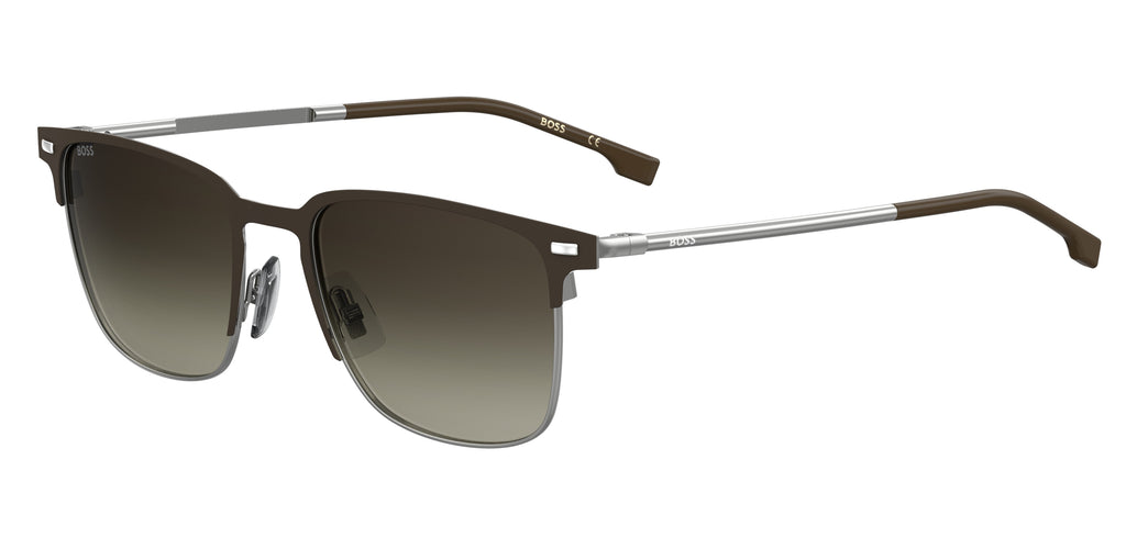 BOSS 1019/S Matte Brown/ Brown Shaded 54 / Plastic / Metal