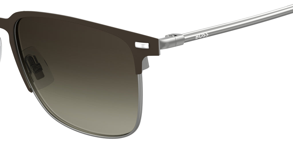 BOSS 1019/S Matte Brown/ Brown Shaded 54 / Plastic / Metal