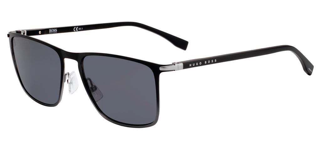 Hugo Boss BOSS 1004/S Matte Black Grey/ Grey 56 / Plastic / Metal