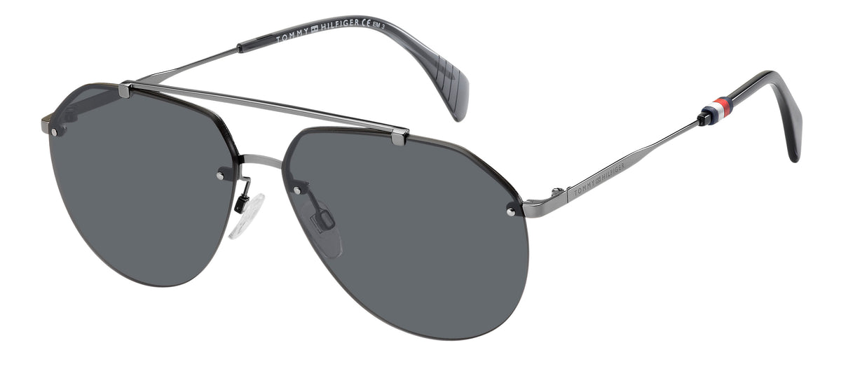 Tommy Hilfiger TH 1598/S Dark Ruthenium/ Grey