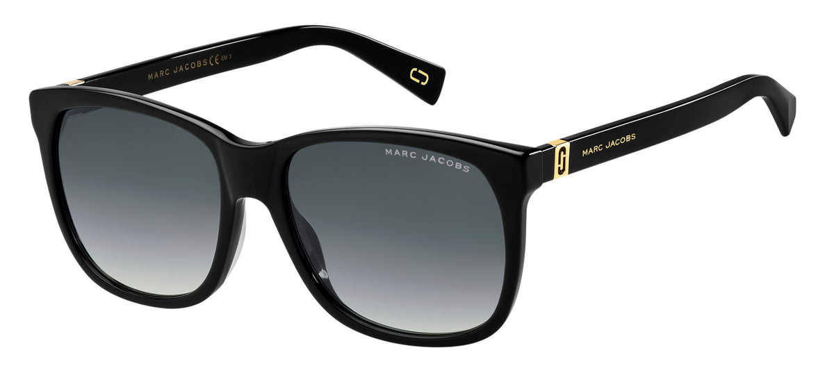 Marc Jacobs MARC 337/S-57-807 BLACK 9O DARK GREY SF