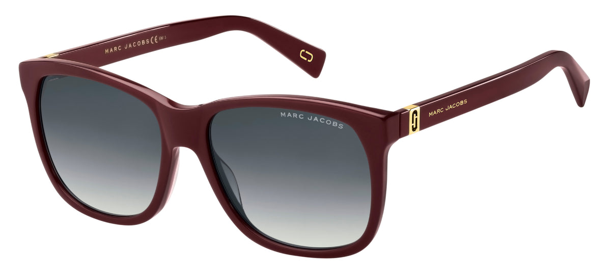 Marc Jacobs MARC 337/S-57-LHF BURGUNDY 9O DARK GREY SF
