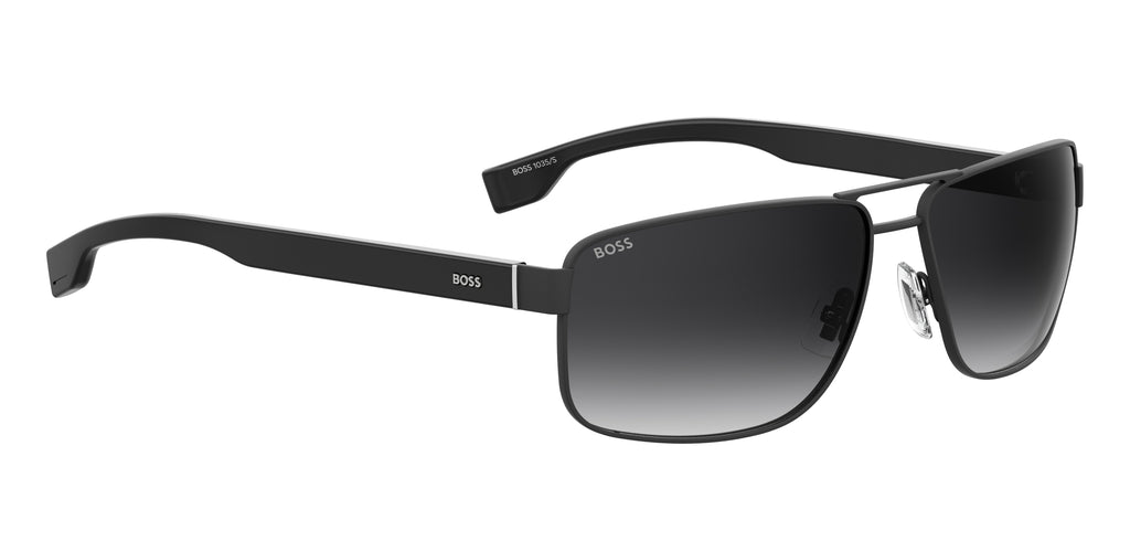 BOSS 1035/S Matte Black
Brown Shaded