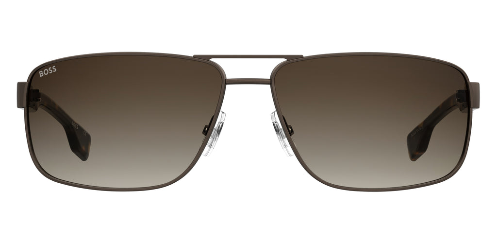 BOSS 1035/S Matte Brown/ Brown Shaded
