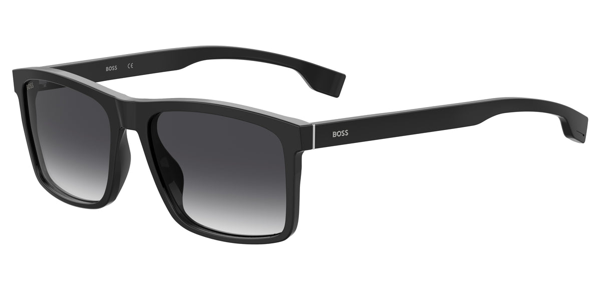 BOSS 1036/S Black/ Dark Grey Shaded