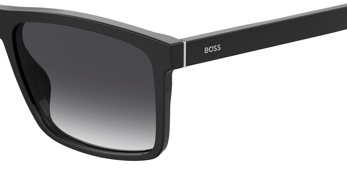 BOSS 1036/S Black/ Dark Grey Shaded