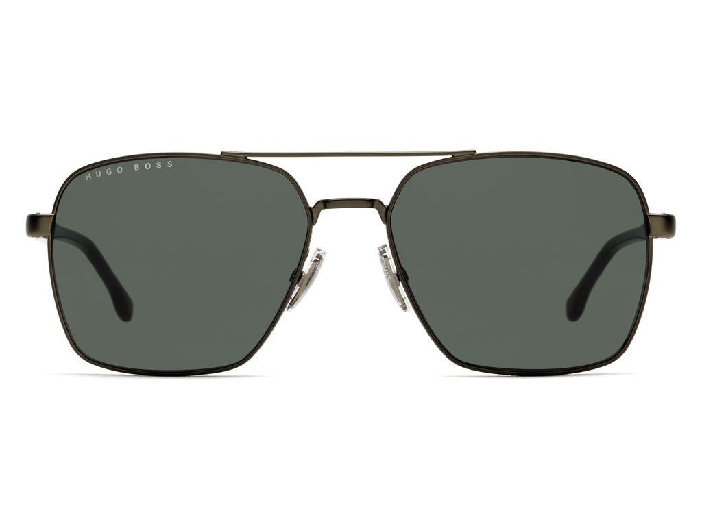 Hugo Boss BOSS 1045/S Matte Ruthenium Black/ Green