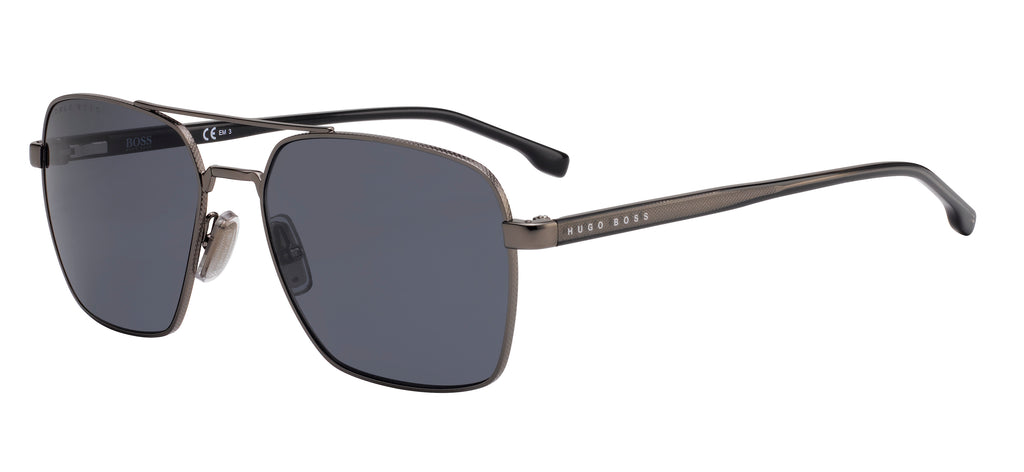 BOSS 1045/S Dark Ruthenium Black
Blue Shaded Polarized
