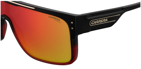 CA FLAGTOP II-99-AJ1 BLK SHDRD UZ RED FL