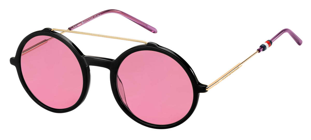 Tommy Hilfiger TH 1644/S Black Gold Copper/ Pink