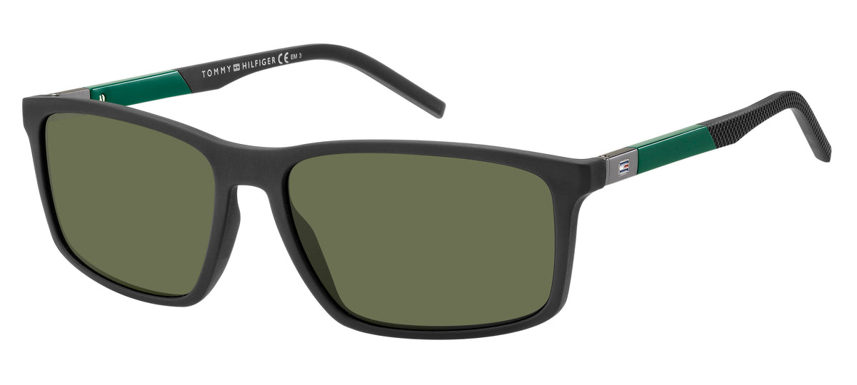 Tommy Hilfiger TH 1650/S Matte Black/ Green