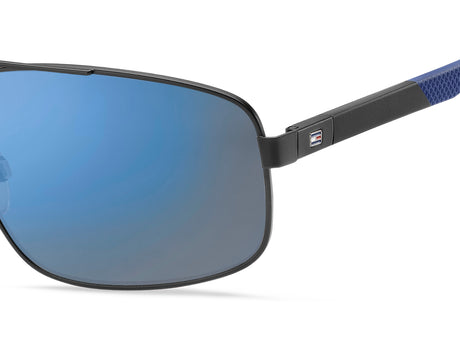 Tommy Hilfiger TH 1651/S Matte Black/ Blue Mirror