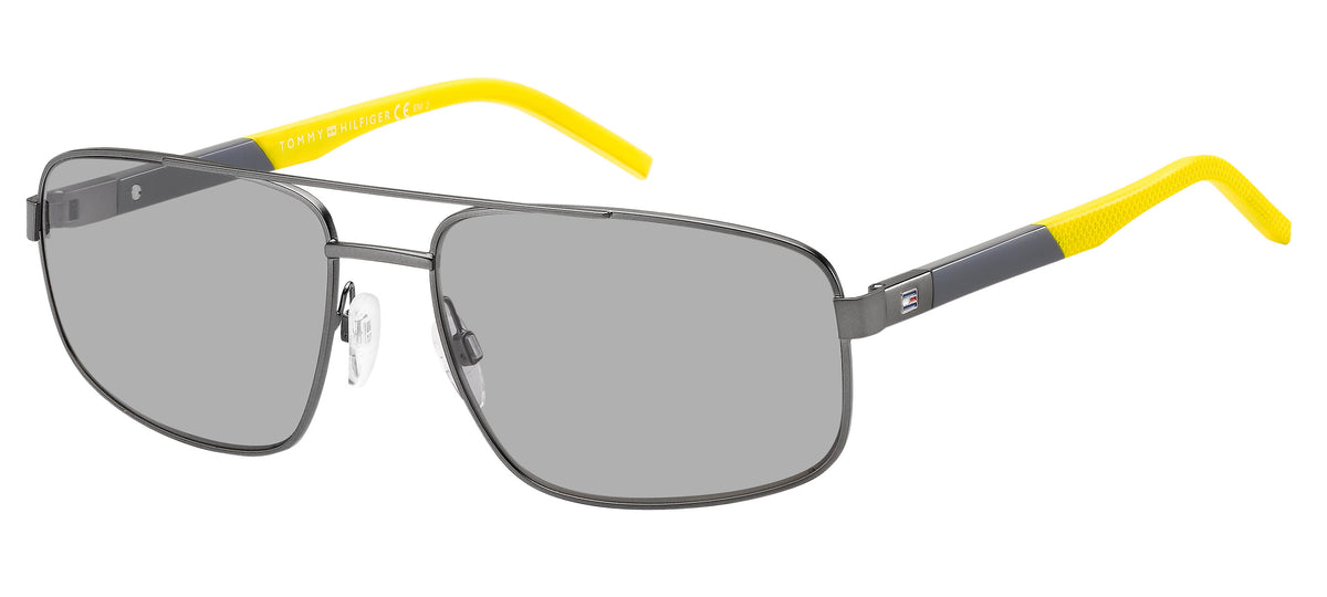 Tommy Hilfiger TH 1651/S Matte Dark Ruthenium/ Grey