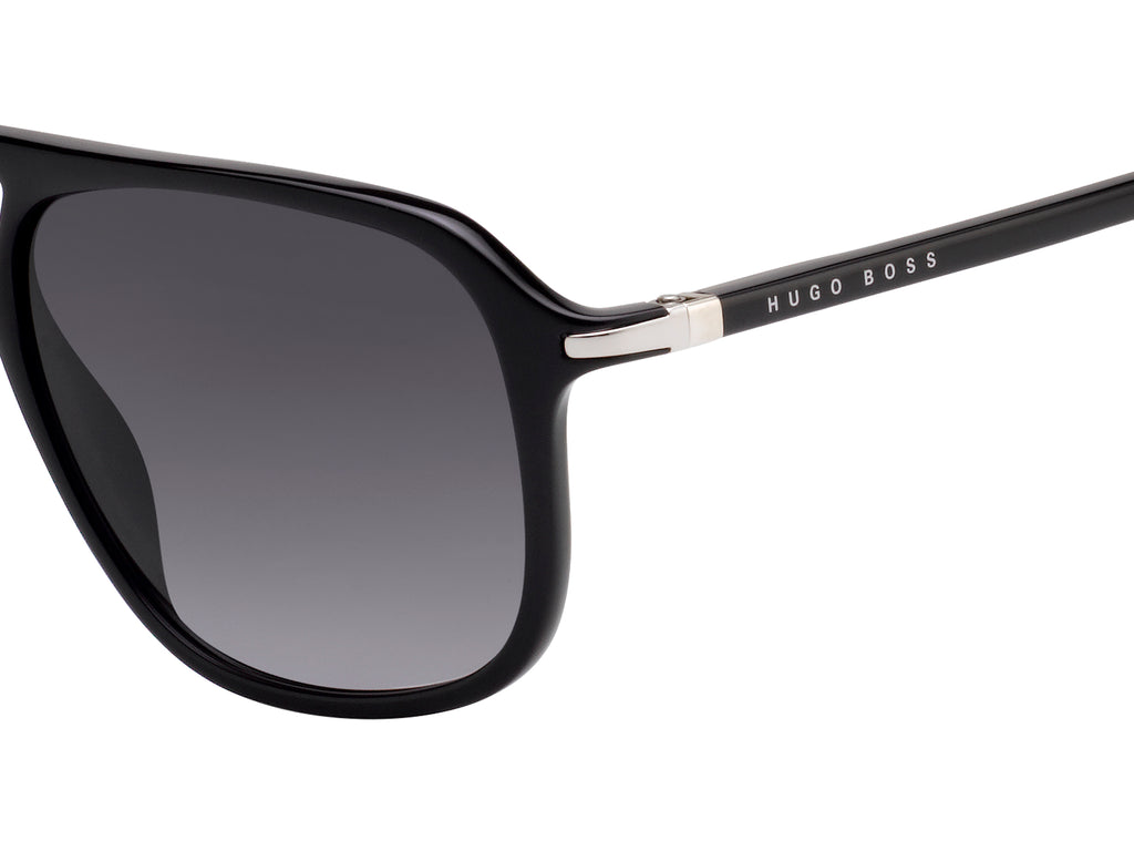 BOSS 1042/S Black/ Dark Grey Shaded 56 / Plastic / Optyl