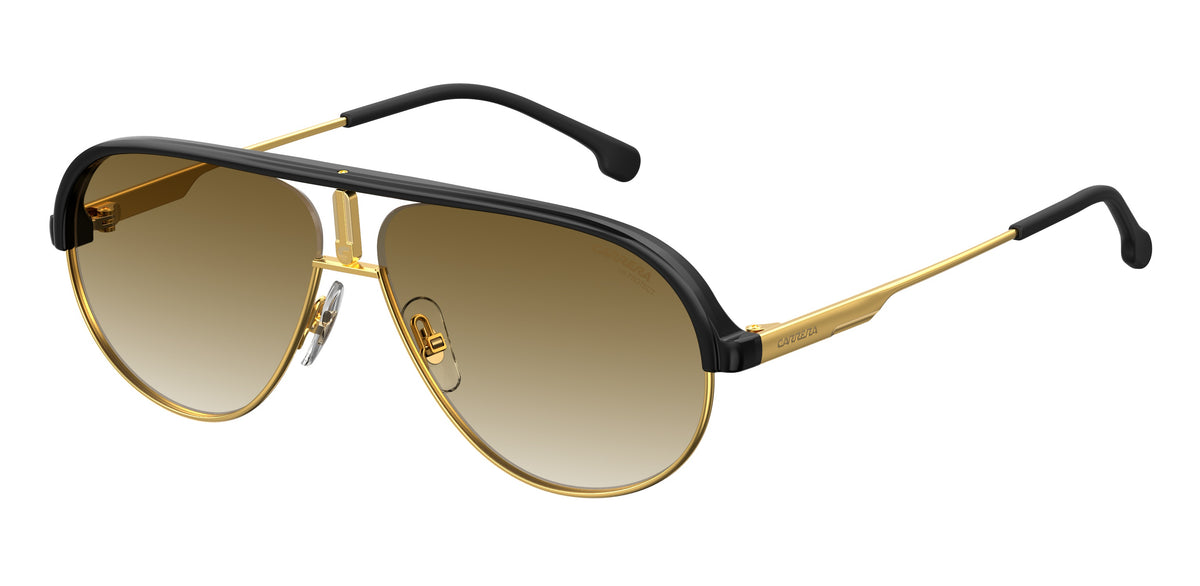 CARRERA 1017/S-62-2M2 BLK GOLD 86 BK BRW GREEN AR