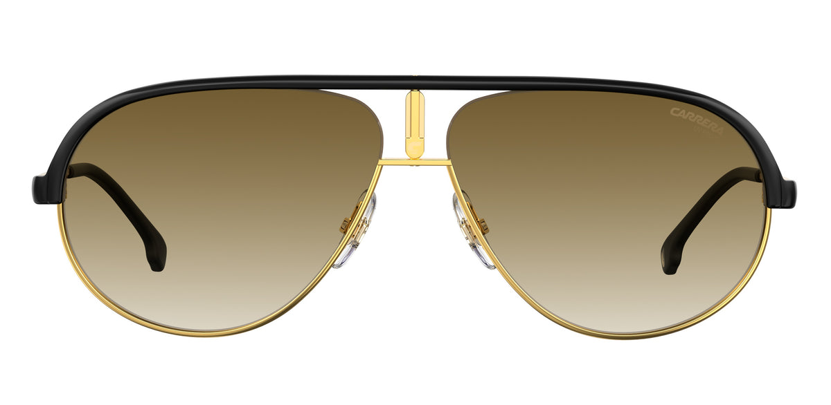 CARRERA 1017/S-62-2M2 BLK GOLD 86 BK BRW GREEN AR