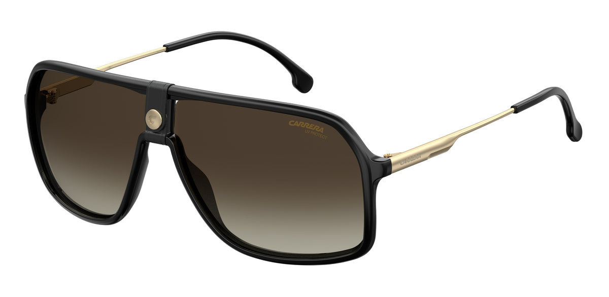 Carrera Carrera 1019/S 807 64 HA BLACK 64 / Polycarbonate / Polyamide