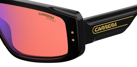 Carrera 1022/S-58-71C BLCK YLLW UZ RED FL