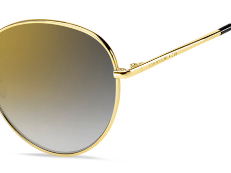 Tommy Hilfiger TH 1649/S Gold Black_/ Grey Shaded Gold Mirror