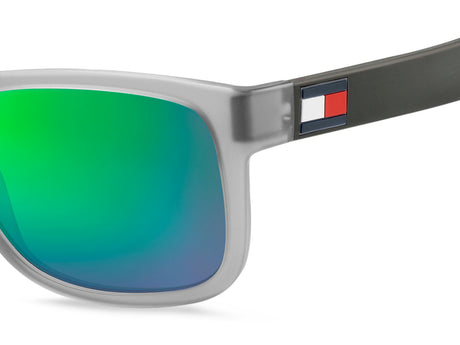 Tommy Hilfiger TH 1556/S Matte Grey/ Green Multilayer Lens