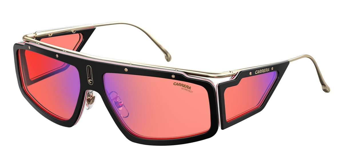 CARRERA FACER-62-WR7 BLK HAVAN UZ RED FL