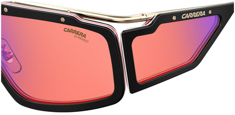 CARRERA FACER-62-WR7 BLK HAVAN UZ RED FL