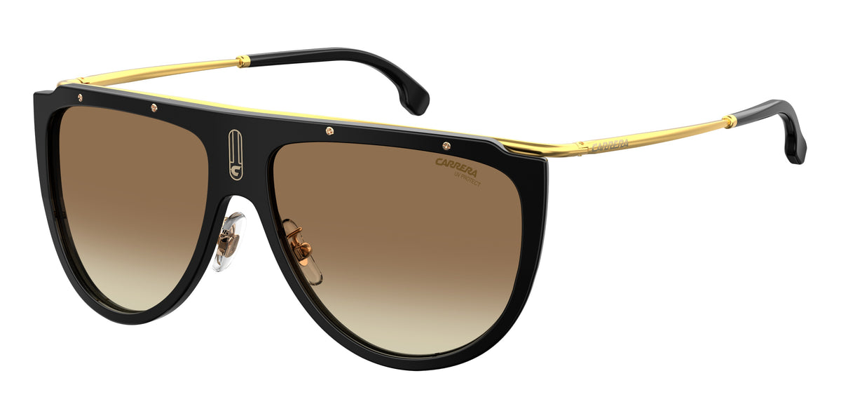 CARRERA 1023/S-60-2M2 BLK GOLD 86 BK BRW GREEN AR