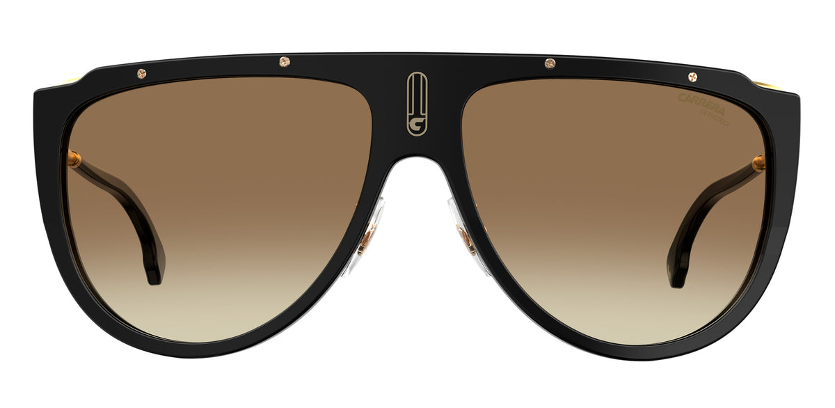 CARRERA 1023/S-60-2M2 BLK GOLD 86 BK BRW GREEN AR