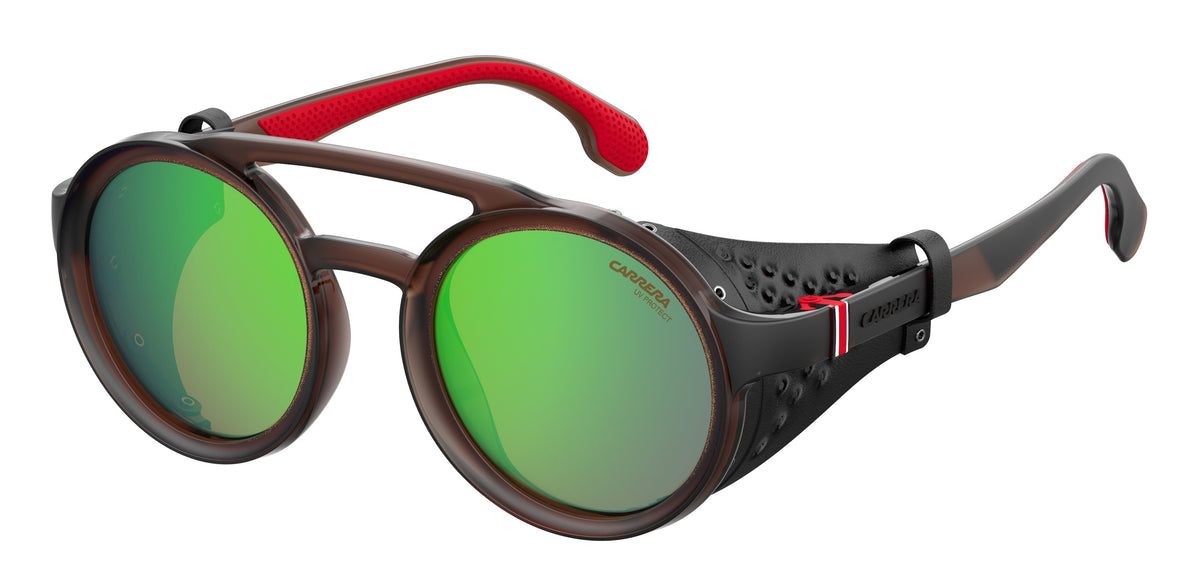 CARRERA 5046/S-49-4IN MTT BROWN Z9 GREEN MULTILAYE