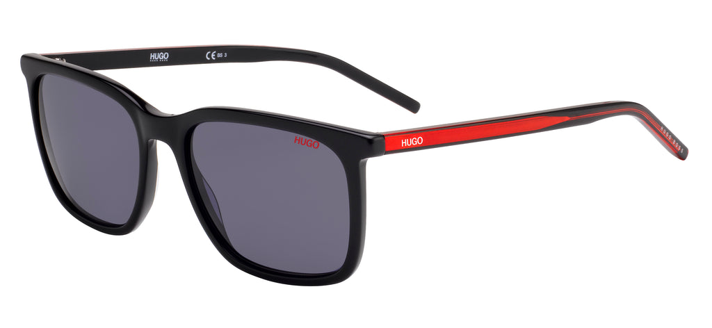 Hugo Boss HG 1027/S-55-OIT IR BLACK RED