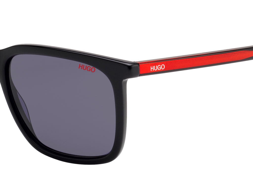 Hugo Boss HG 1027/S-55-OIT IR BLACK RED