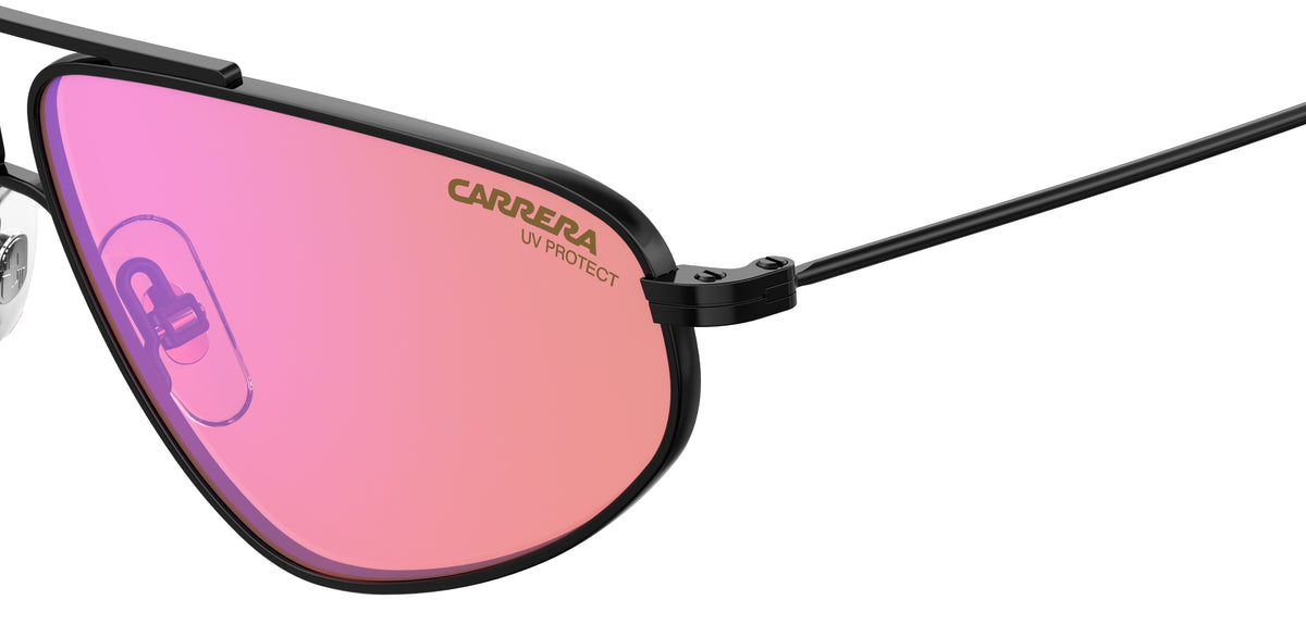 Carrera 1021/S-58-OIT BLK REDGD UZ RED FL