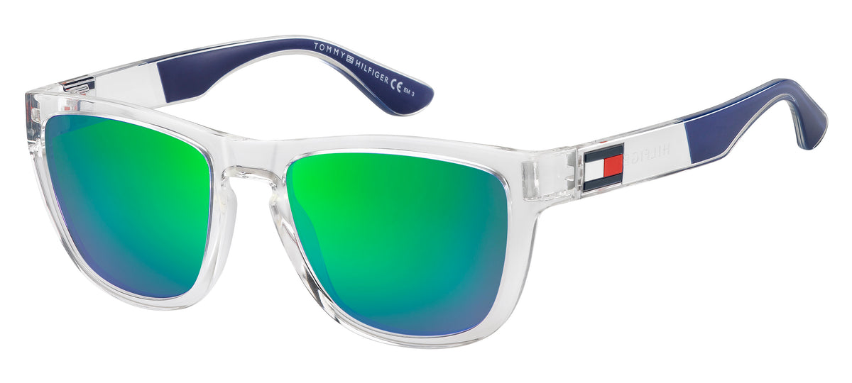 Tommy Hilfiger TH 1557/S Crystal Green/ Green Multilayer Shaded