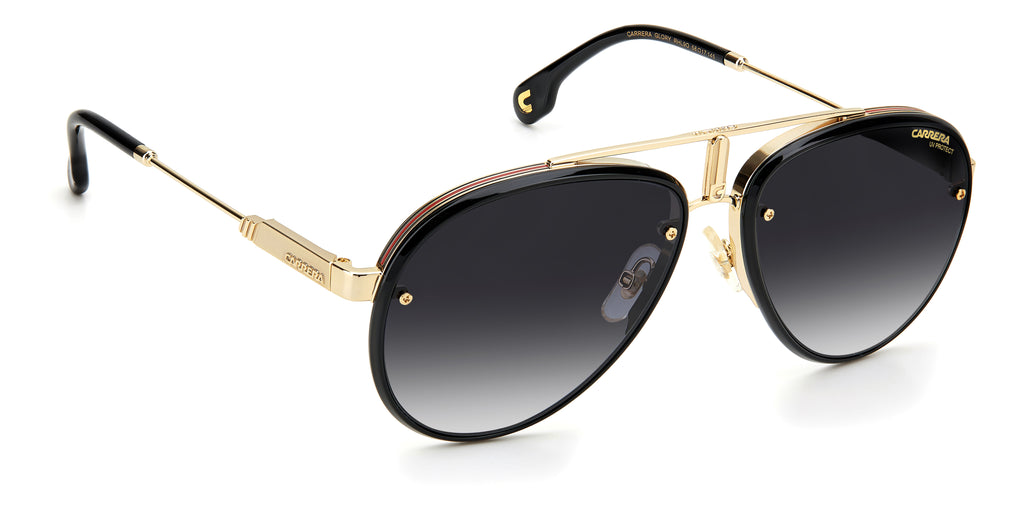 CARRERA GLORY-58-RHL 9O GOLD BLCK