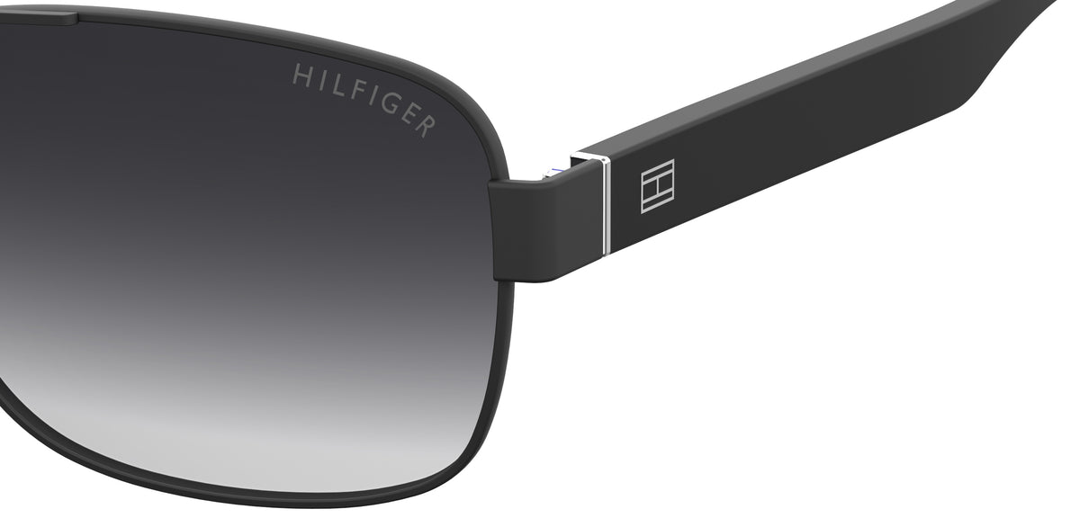 Tommy Hilfiger TH 1665/S Matte Black/ Dark Grey Shaded
